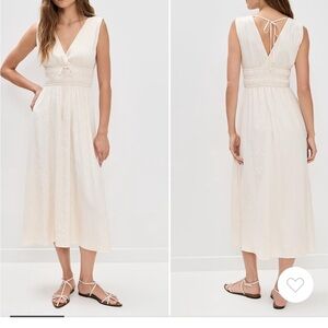 Rails Cream Maxi Dress